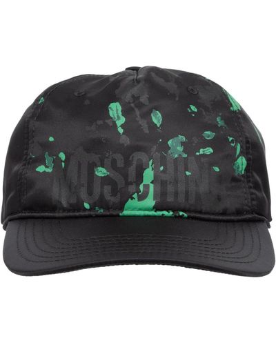 Moschino Cappello regolabile fantasia - Verde