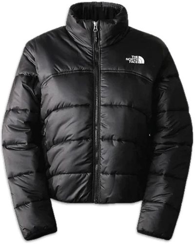 The North Face Short Relaxed Fit Black Down Jacket