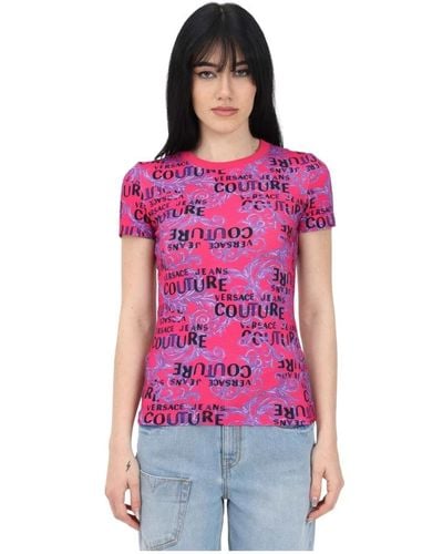 Versace T-shirts and polos - Rosa