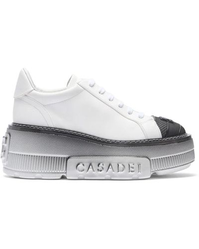 Casadei Nexus toe cap sneakers - Grau