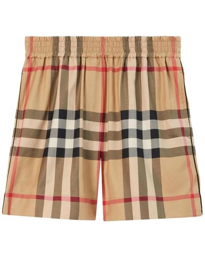 Burberry Vintage check shorts - Braun