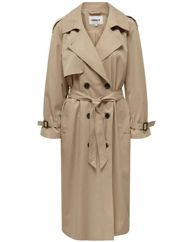 ONLY Trench coats - Natur