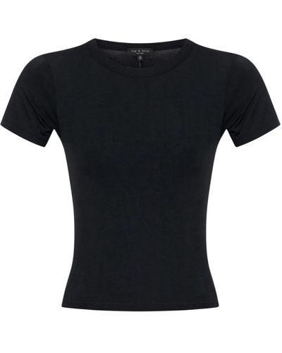 Rag & Bone T-shirts - Zwart
