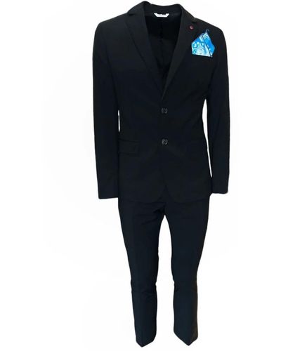0-105 Suits > suit sets > single breasted suits - Noir
