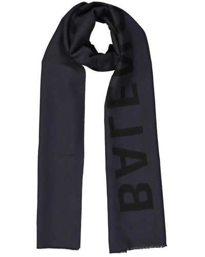 Balenciaga Winter Scarves - Blue