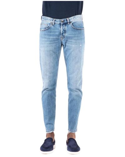 Eleventy Jeans > slim-fit jeans - Bleu