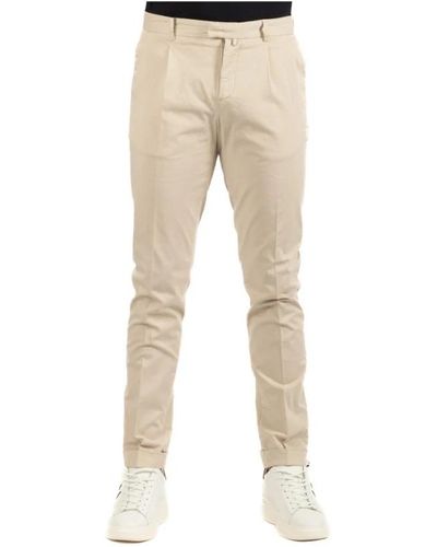 Brooksfield Trousers > slim-fit trousers - Neutre