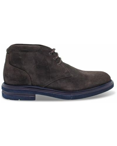 Guidi Shoes > boots > lace-up boots - Bleu