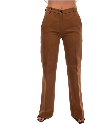 Nine:inthe:morning Wide Trousers - Brown