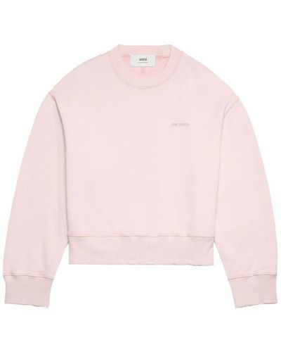 Ami Paris Sweatshirts - Pink