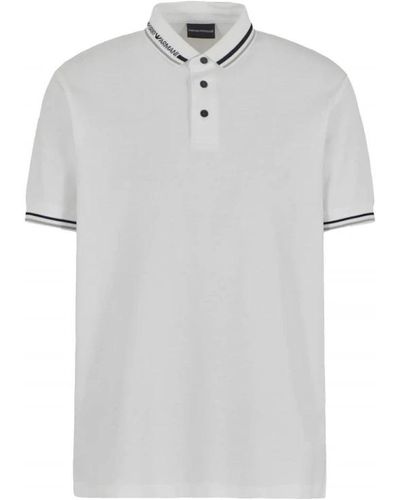 Emporio Armani Polo Shirts - Grey