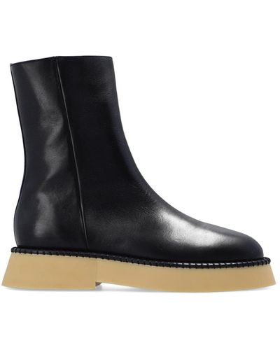 Wandler Rosa leather ankle boots - Negro