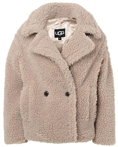 UGG Jackets > faux fur & shearling jackets - Neutre