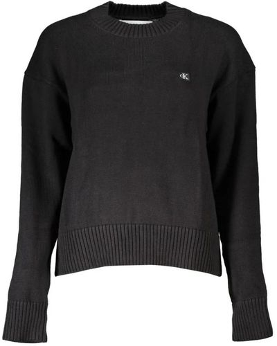 Calvin Klein Round-neck knitwear - Schwarz