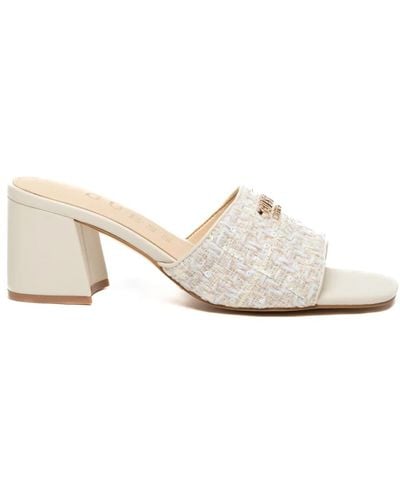 Guess Heeled mules - Weiß