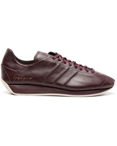 Y-3 Sneakers stile country - Marrone