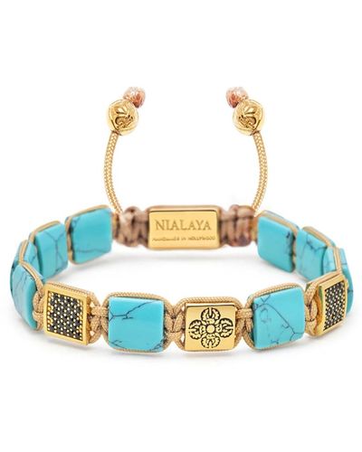 Nialaya Bracelets - Blau