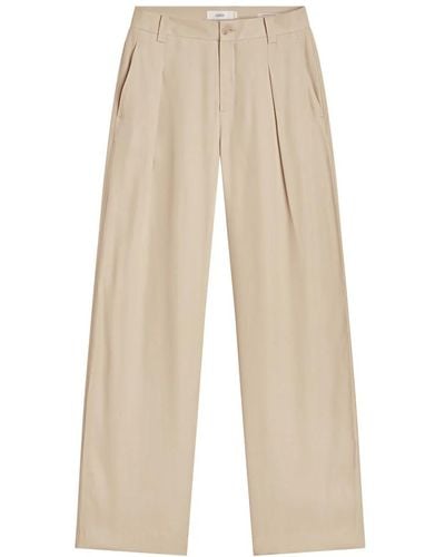 Closed Leather trousers - Neutro