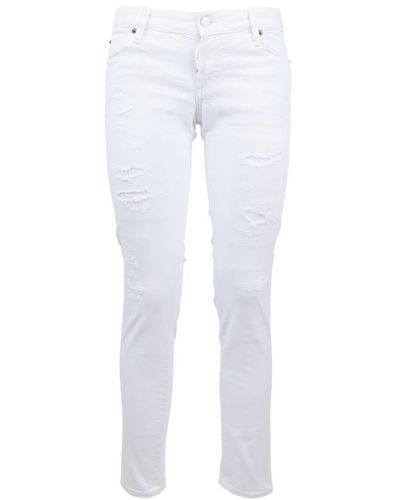 DSquared² Jeans skinny - Blanc