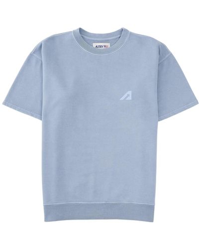 Autry Rosa streetwear sweatshirt main - Blau