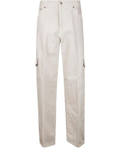 Haikure Straight Jeans - White