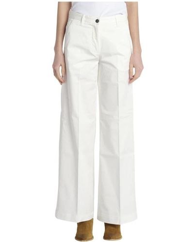 Nine:inthe:morning Wide Trousers - White