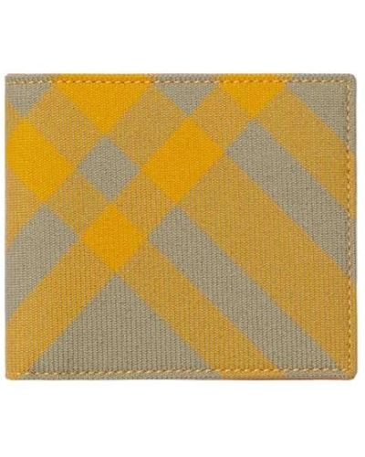 Burberry Wallets & Cardholders - Yellow