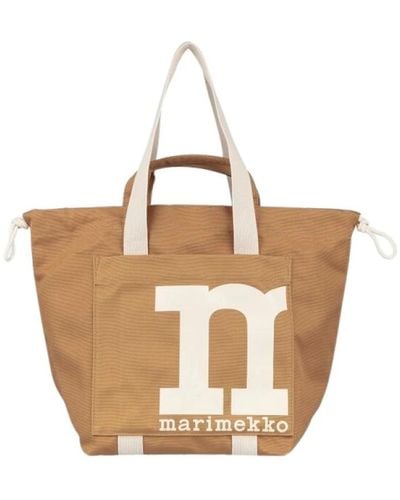 Marimekko Tote Bags - Metallic