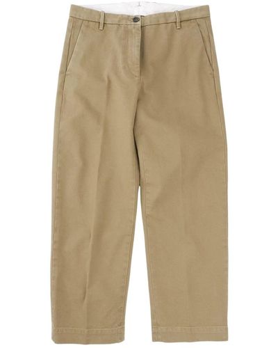 Nine:inthe:morning Trousers > wide trousers - Neutre
