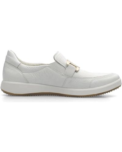 Ara Weiße loafers für frauen - Grau