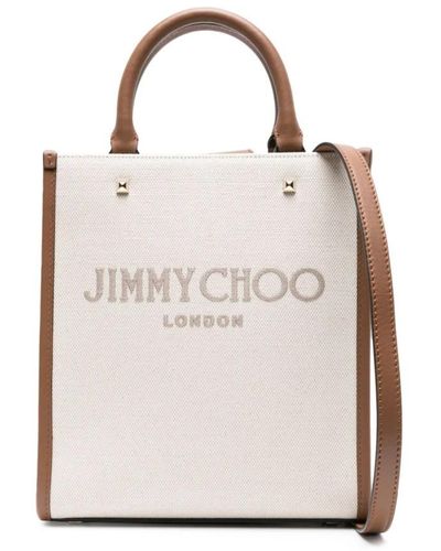 Jimmy Choo Tote Bags - Pink