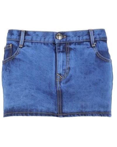 Vivienne Westwood Denim Shorts - Blue