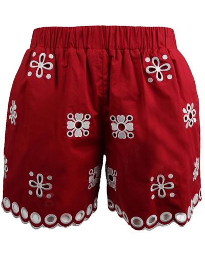 RED Valentino Casual Shorts - Rot