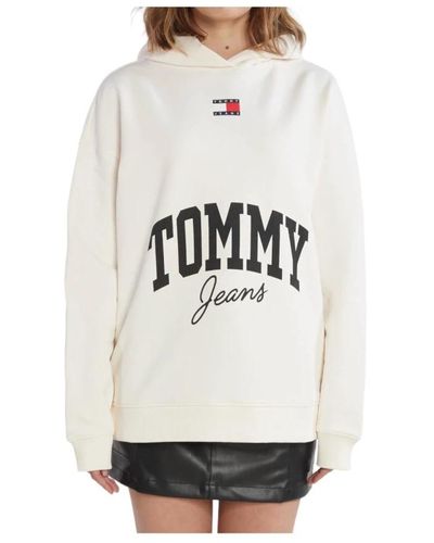 Tommy Hilfiger New versity hoodie - Bianco