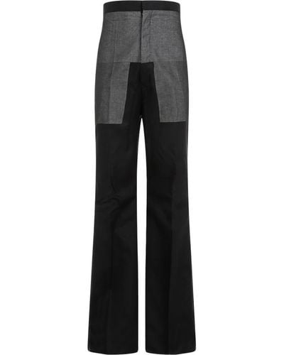 Rick Owens Wide Trousers - Grey