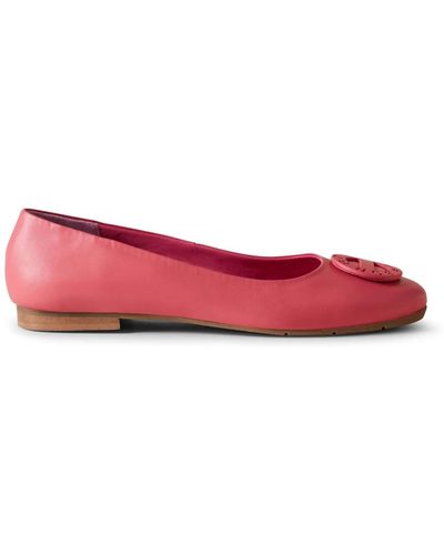 Borbonese Shoes > flats > ballerinas - Rouge