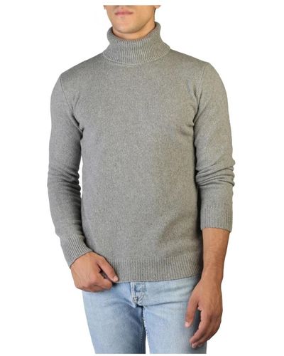 Cashmere Company Knitwear > turtlenecks - Gris