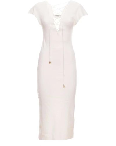 Akep Vestido elegante panna - Blanco