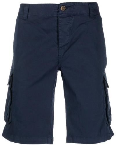 Mc2 Saint Barth Casual Shorts - Blue