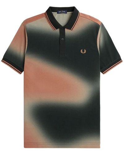 Fred Perry Twin tipped polo shirt verde