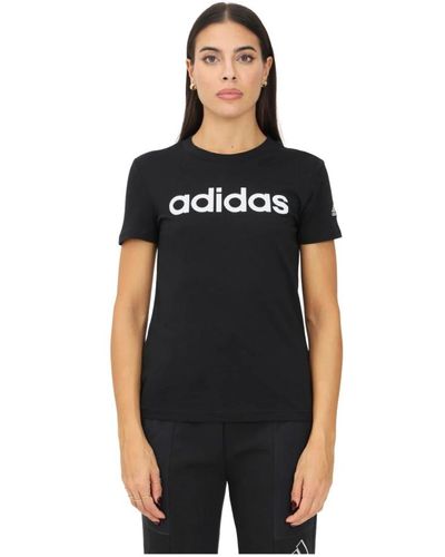 adidas Slim fit magliette sportiva nera - Nero