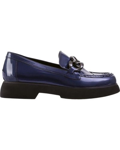 Högl Shoes > flats > loafers - Bleu