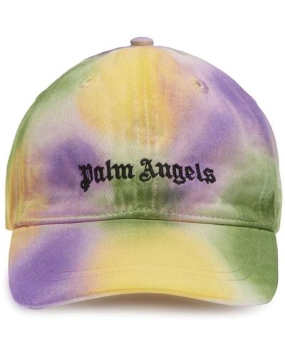 Palm Angels Kinder baseballmütze besticktes logo - Mehrfarbig