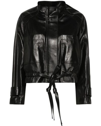 Dondup Jackets > leather jackets - Noir