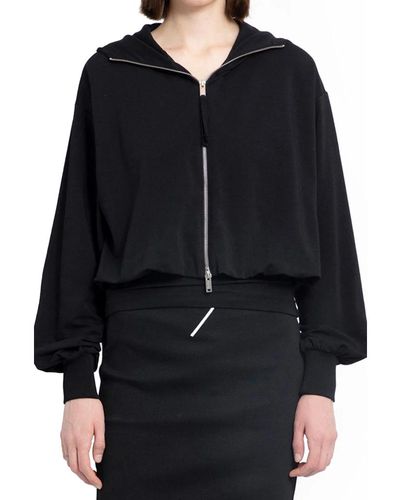 Thom Krom Sweatshirts & hoodies > zip-throughs - Noir