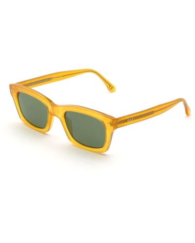 Retrosuperfuture Italienische sonnenbrille - Gelb