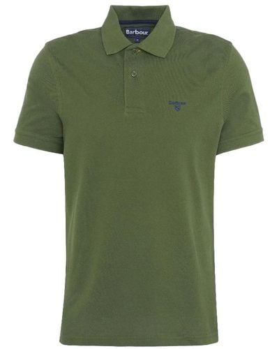 Barbour Polo Shirts - Green