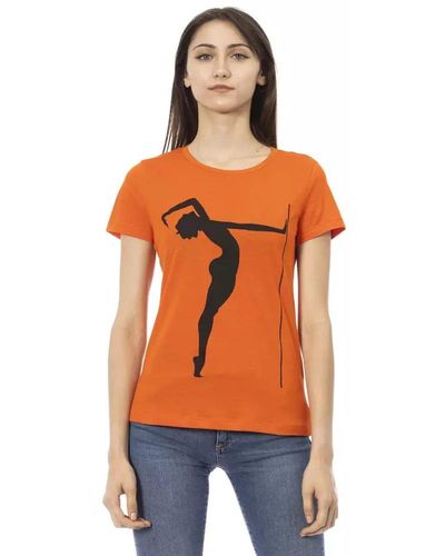 Trussardi T-Shirts - Orange