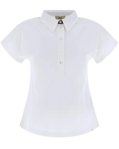 Herno Tops > polo shirts - Blanc
