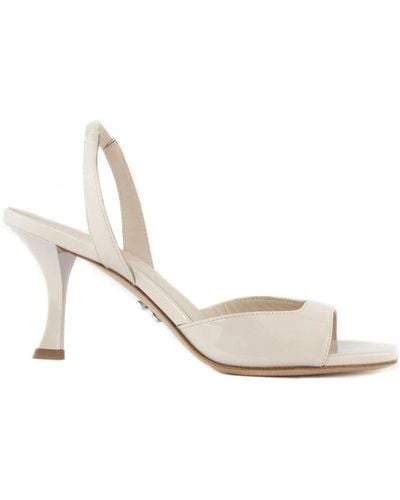 Sergio Levantesi Shoes > sandals > high heel sandals - Blanc